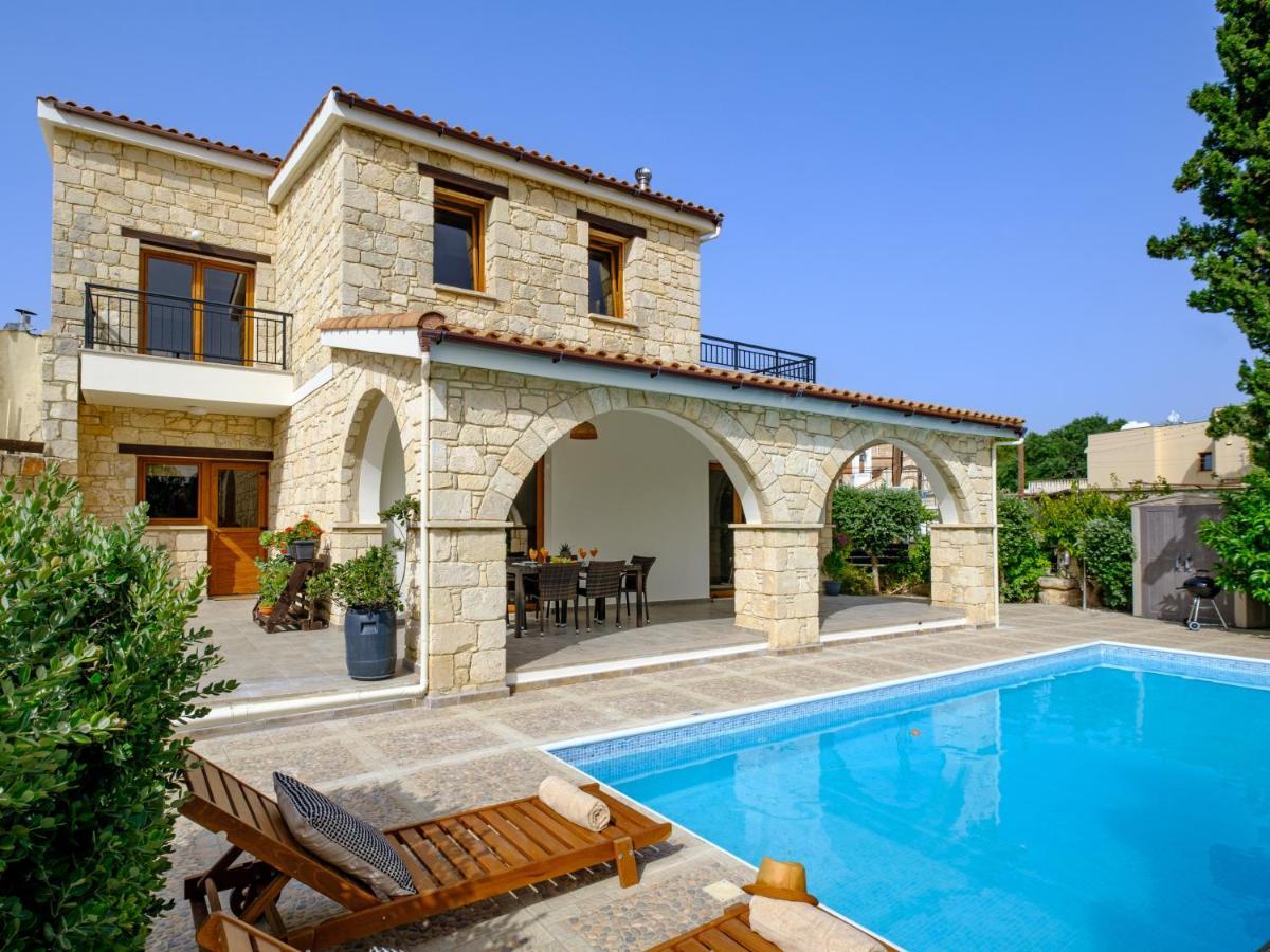 Almond Grove Luxury Villa Wprivate Pool Simou Extérieur photo