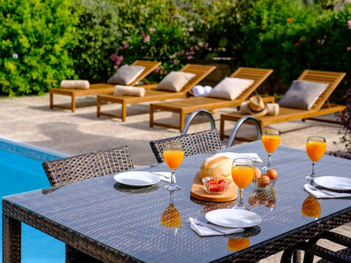 Almond Grove Luxury Villa Wprivate Pool Simou Extérieur photo